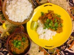 Red Lentil and Carrot Curry with Coconut Rice