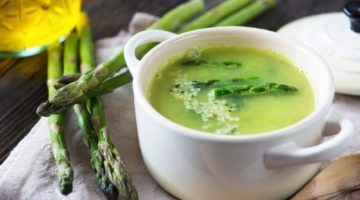 Green And Creamy: Vegan Cream Of Asparagus Soup
