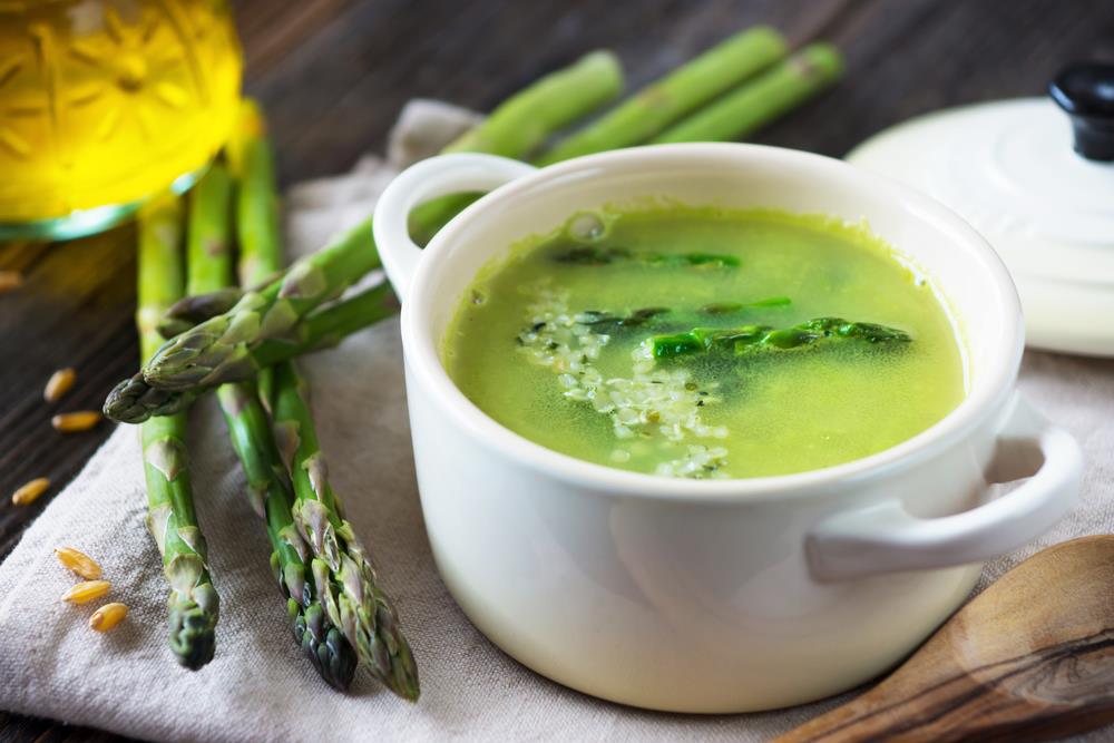Vegan Cream Of Asparagus Soup